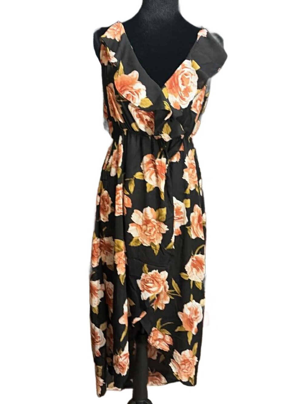 Heart and Hips HI Low Spaghetti Strap Dress